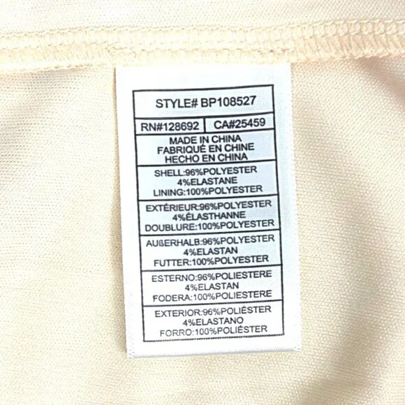 Steve Madden Ada Dress Desert Sand Asymmetrical Leopard Print Tiered Lg NWT - Picture 6 of 9